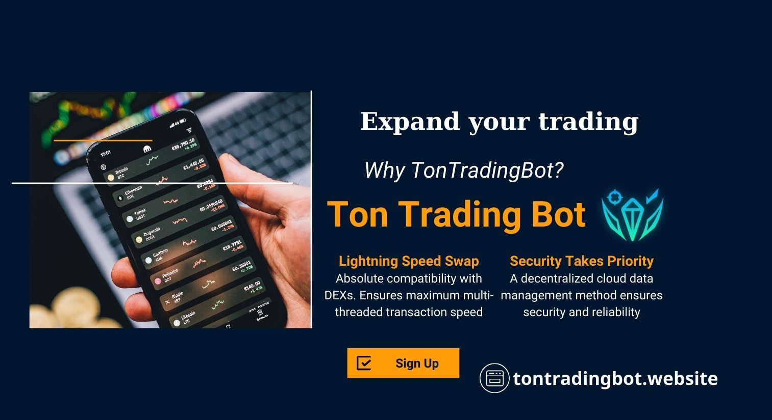 Welcome to TonTradingBot, your all-in-one solution for cryptocurrency trading developed on TON